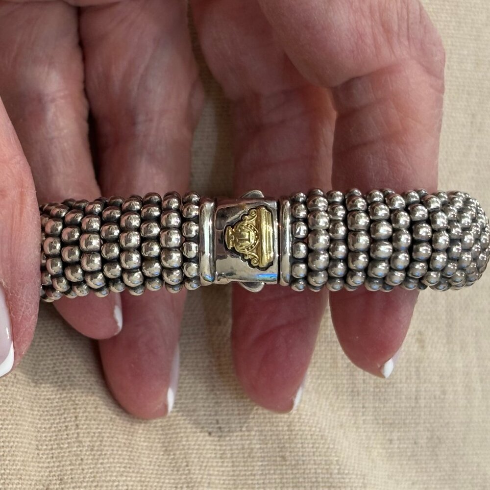 Lagos Signature Caviar Bracelet 15Mm - Picture 12 of 16